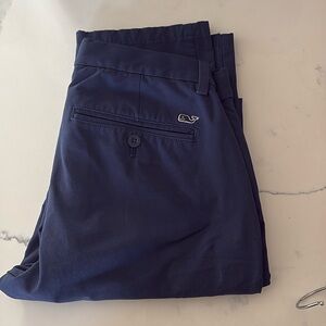 Vineyard Vines Mens Performance Pants - Navy Blue - 28X32